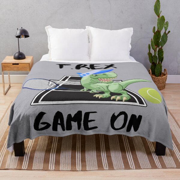 Item preview,   Tennis Dinosaur- T.REX Game On designed and sold by BronikowskiART.