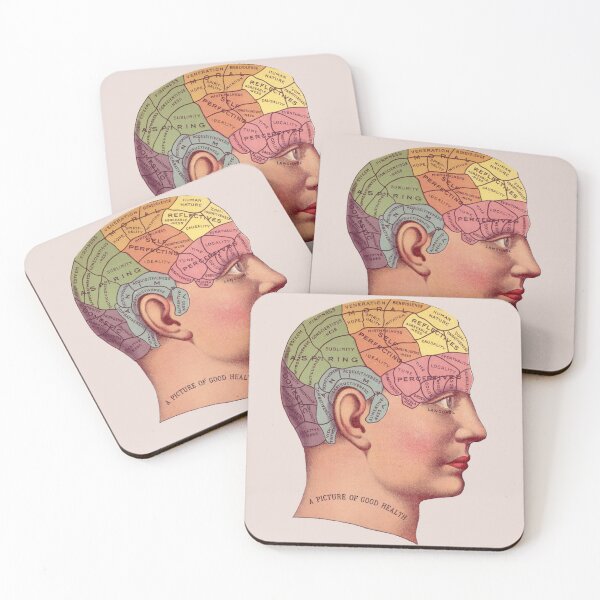 Item preview, Phrenology Head designed and sold by MadEDesigns.