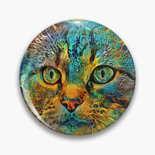 Item preview, DeepStyle abstraction cat designed and sold by blackhalt.