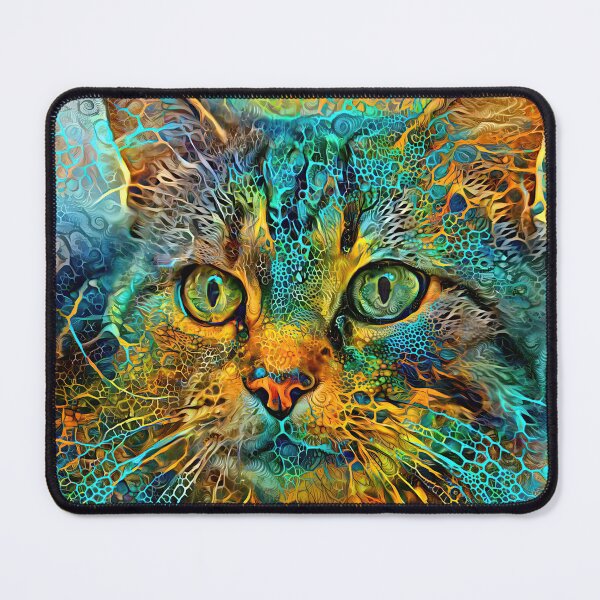 Item preview, DeepStyle abstraction cat designed and sold by blackhalt.