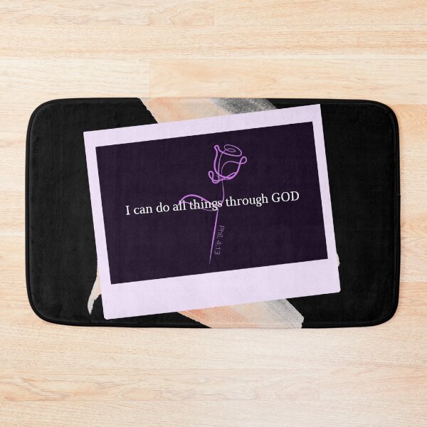 Item preview, I Can Do All Things Through God | Philippians 4:13 designed and sold by WordsToArt.