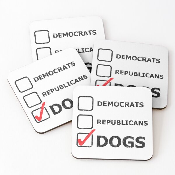 Item preview, Democrats Republicans Dogs designed and sold by GalacticAmateur.