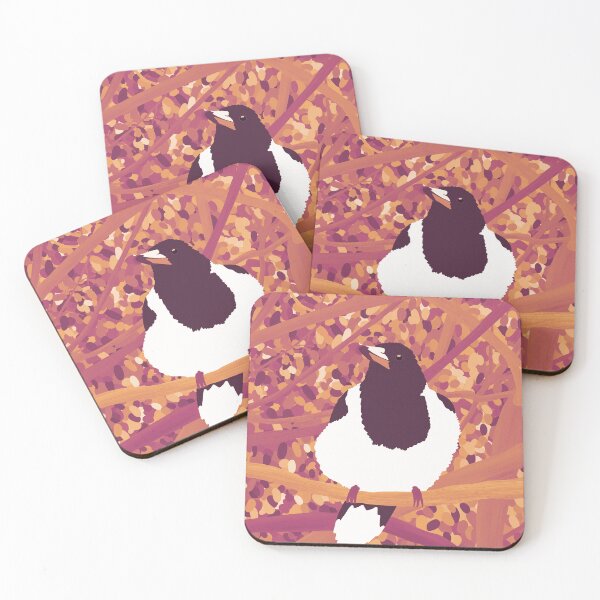 Item preview, Pied Butcherbird in my Tree Blaze designed and sold by Digitaldingo.