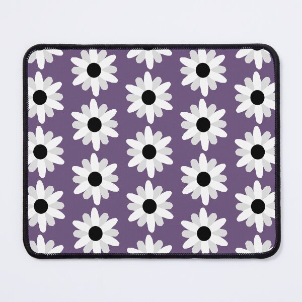 Item preview, Dusty purple Daisy print designed and sold by DemonicGloom.