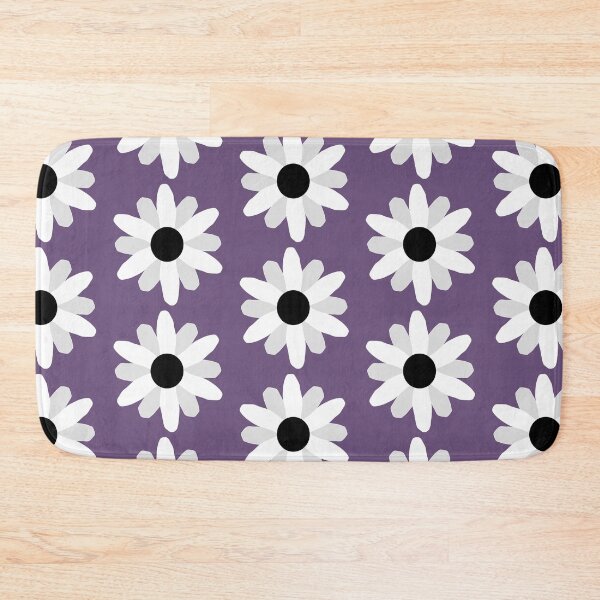 Item preview, Dusty purple  Daisy print designed and sold by DemonicGloom.