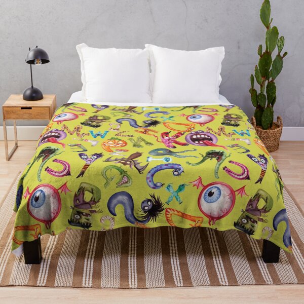 Item preview, Monster alphabet kid's pattern designed and sold by Lolly's Lane Shoppe.