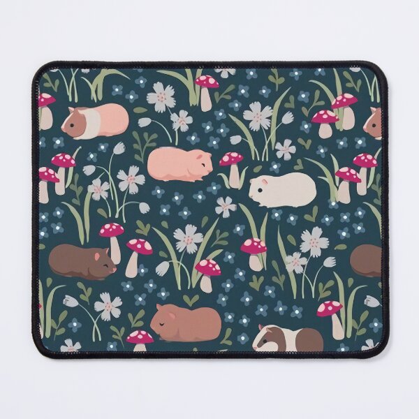 Item preview, Woodland Mushroom Guinea Pigs designed and sold by MobertsonArt.