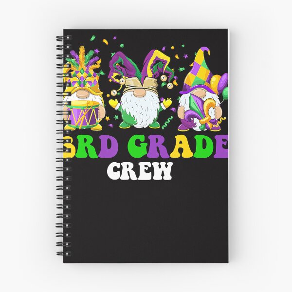 Item preview, Gnome 3rd Grade Teacher Crew Mardi Gras Carnival Party designed and sold by JodyBoling.