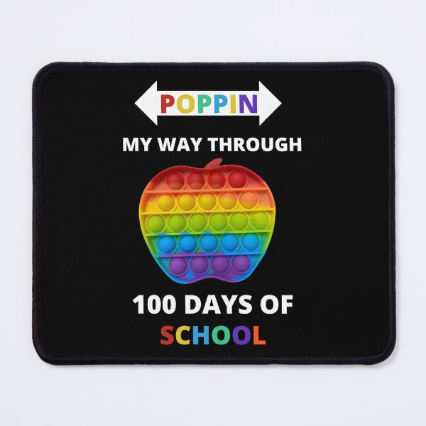 Item preview, Popping My Way Through 100 Days Of School, Apple, valentines day for teachers designed and sold by GulQari.
