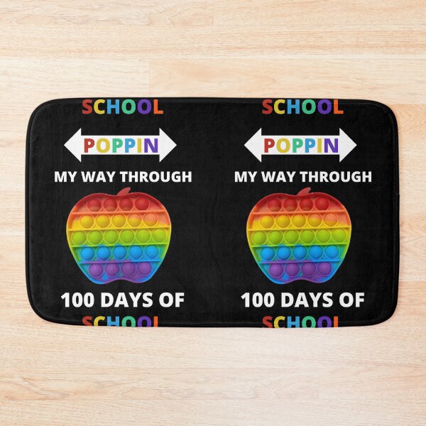 Item preview, Popping My Way Through 100 Days Of School, Apple, valentines day for teachers designed and sold by GulQari.