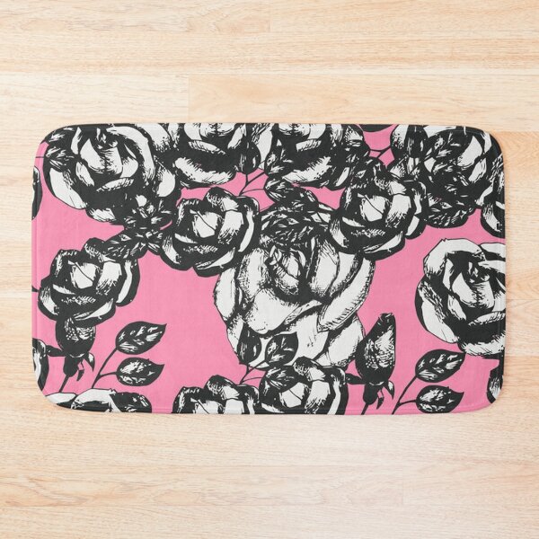 Item preview, Black and White Vintage Roses designed and sold by Jennifer Adair.