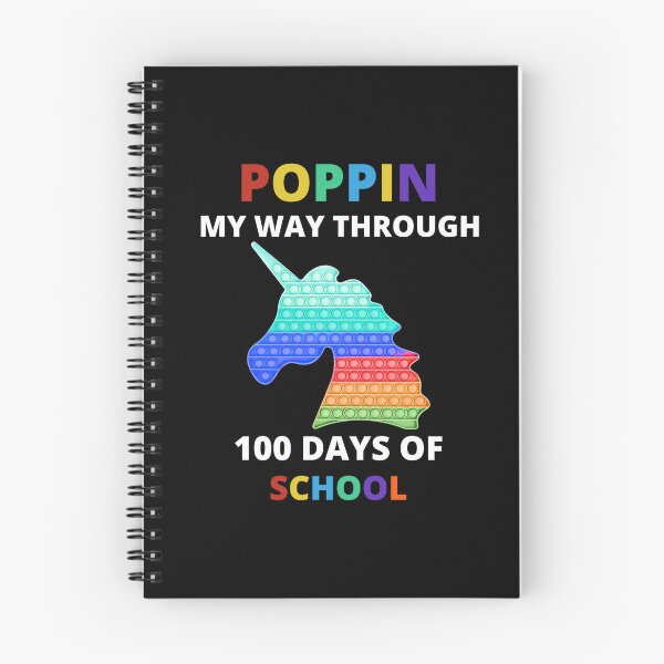 Item preview, Popping My Way Through 100 Days Of School,Unicorn, valentines day for teachers designed and sold by GulQari.