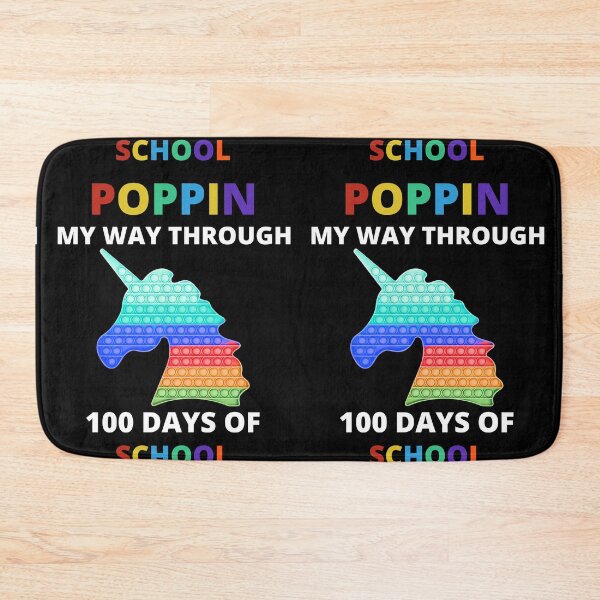 Item preview, Popping My Way Through 100 Days Of School,Unicorn, valentines day for teachers designed and sold by GulQari.