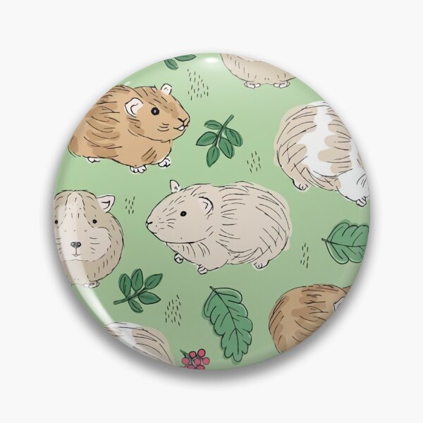 Item preview, Guinea pig pattern flower leaves  designed and sold by VickyCloset.