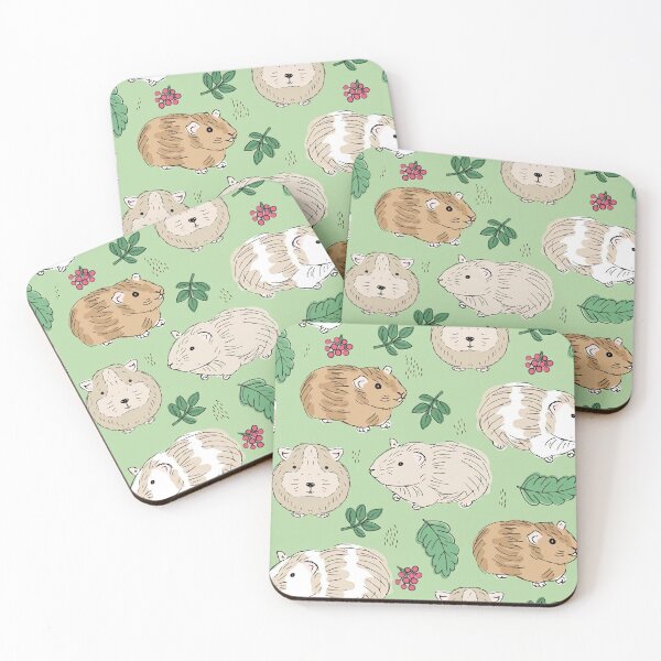 Item preview, Guinea pig pattern flower leaves  designed and sold by VickyCloset.