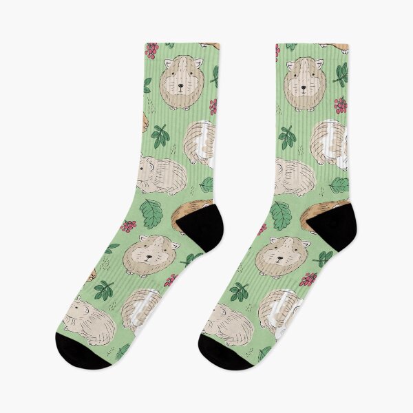 Item preview, Guinea pig pattern flower leaves  designed and sold by VickyCloset.