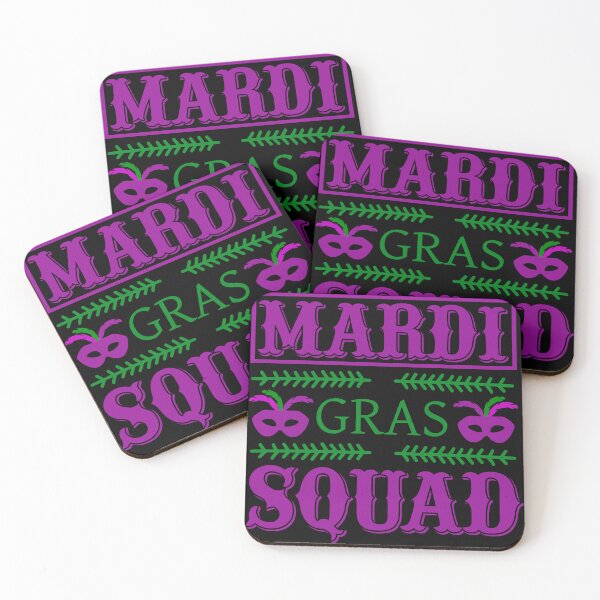 Item preview, Mardi gras squad designed and sold by pnkpopcorn.