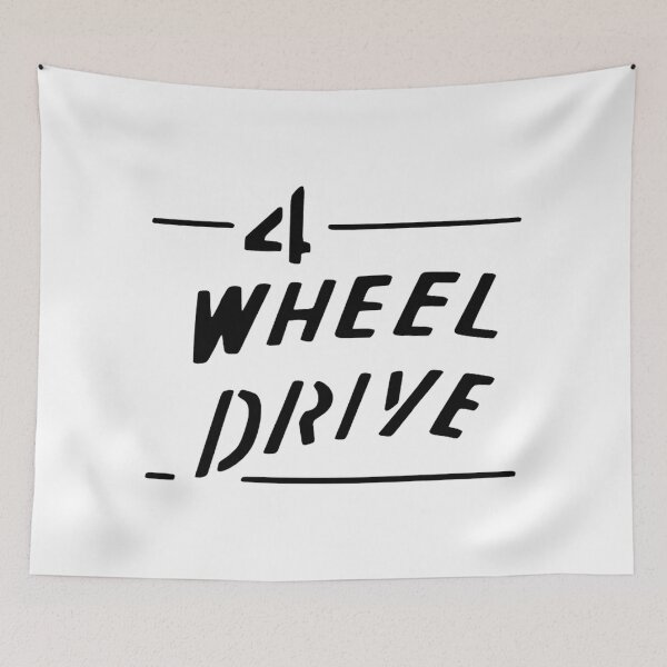 Item preview, Willys 4 Wheel Drive Logo BLK designed and sold by DraftedOffroad.