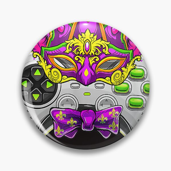 Artikelvorschau, Gamer Controller Mardi Gras Games Festival Kinder Jungen Herren entworfen und verkauft von JodyBoling.