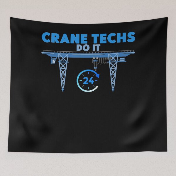 Item preview, Crane Techs Do It 247 Crane Operator Technician designed and sold by marylindelinda.