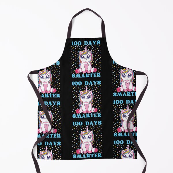 Item preview, 100 days smarter, 100 days of magical learning, magical unicorn celebration design designed and sold by Auntieck.
