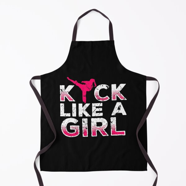 Item preview, I Kick Like A Girl - Karate Kickboxing Girl designed and sold by richardmatthew.