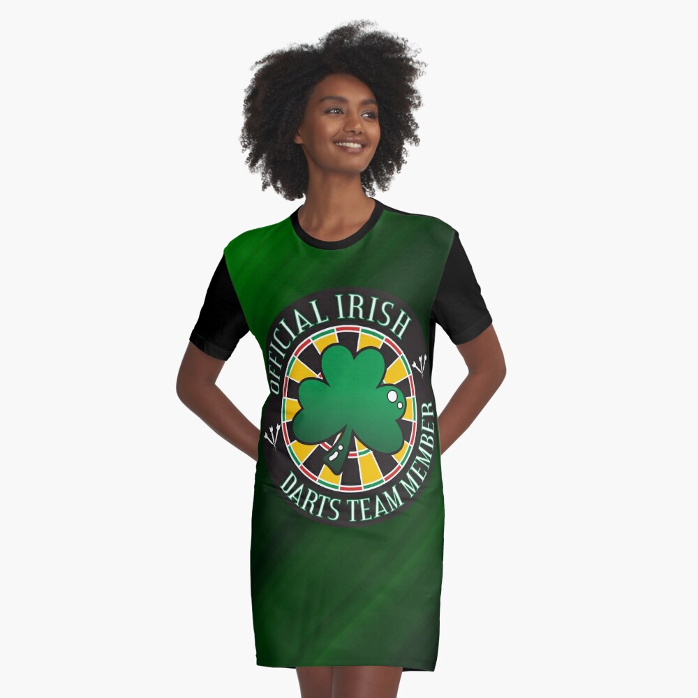 Item preview, Graphic T-Shirt Dress designed and sold by mydartshirts.