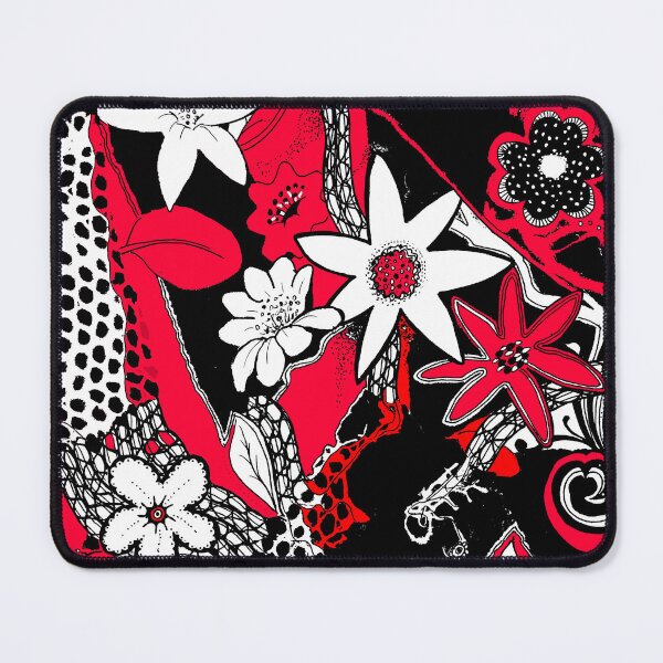 Item preview, Tangled Collage 1 in Red Black and White designed and sold by Heatherian.