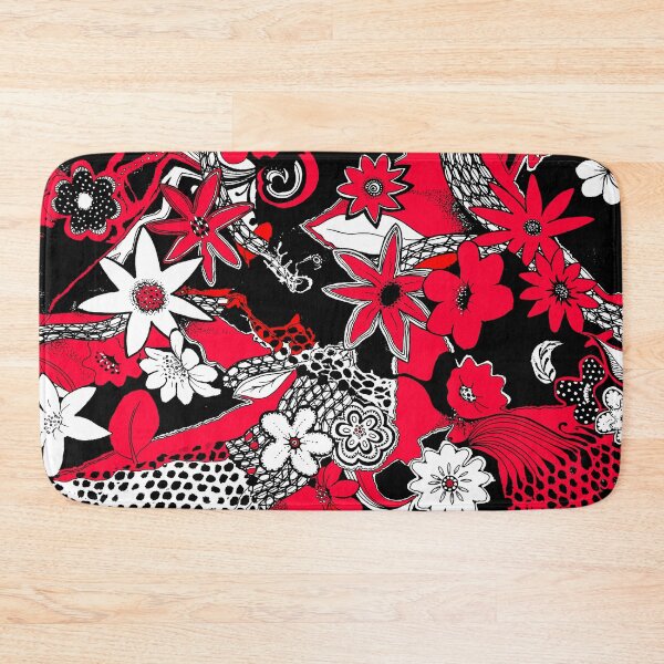 Item preview, Tangled Collage 1 in Red Black and White designed and sold by Heatherian.