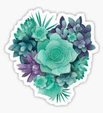 Succulent Love I Sticker