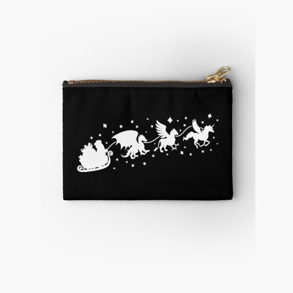 Item preview, Santa's Sleigh Pulled by Mythical Creatures designed and sold by murkyswamp.