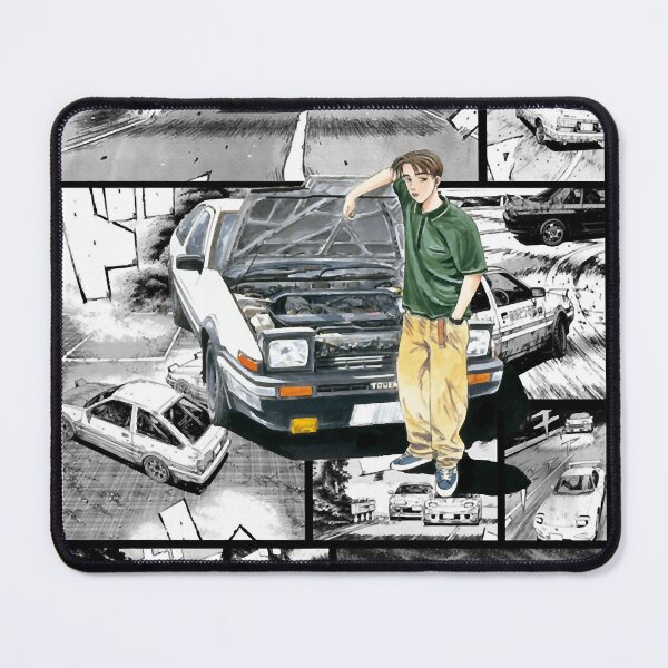 Item preview, Initial D Takumi Fujiwara - Manga Wall Design (Version 1) Classic designed and sold by griffithsiwcla.