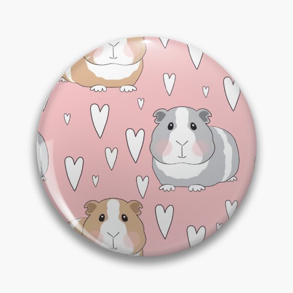 Item preview, Guinea pig with heart on pink designed and sold by VickyCloset.