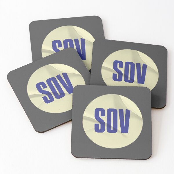 Item preview, SOV Shot on Video Retro VHS Sticker designed and sold by wildeyemovies.