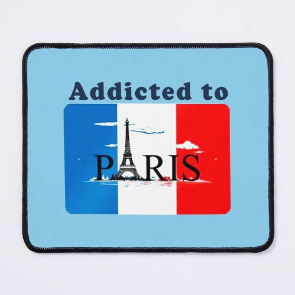 Item preview, addicted to paris art         designed and sold by SugarButtShops.