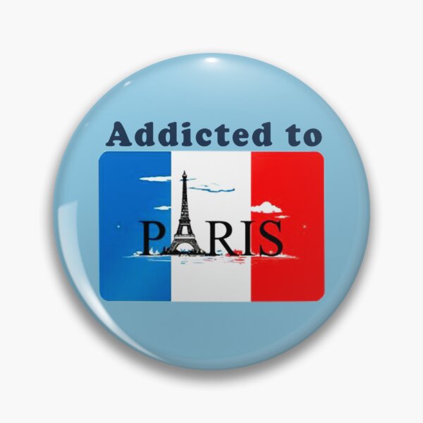 Item preview, addicted to paris art         designed and sold by SugarButtShops.