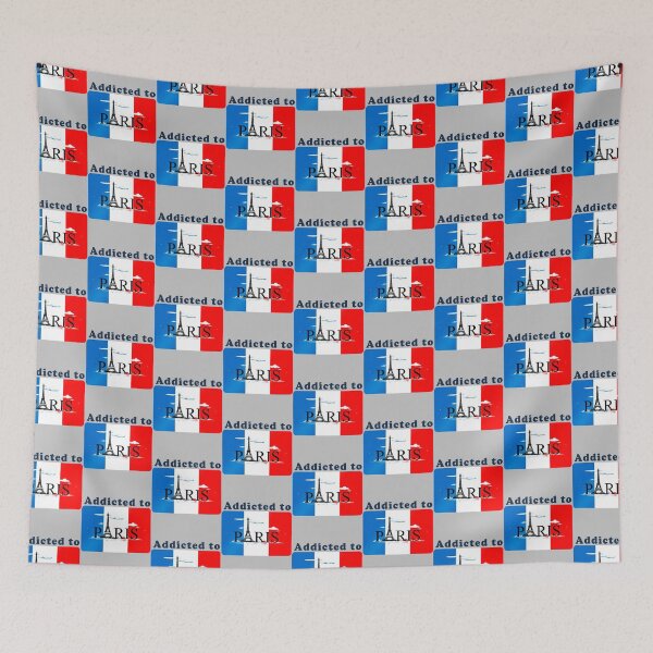 Item preview, addicted to paris art         designed and sold by SugarButtShops.