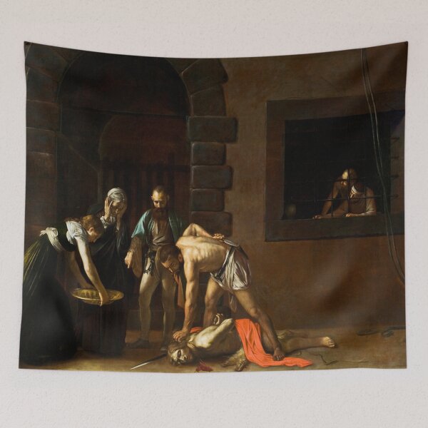 Item preview, Caravaggio's Beheading of Saint John the Baptist designed and sold by mosfunky.