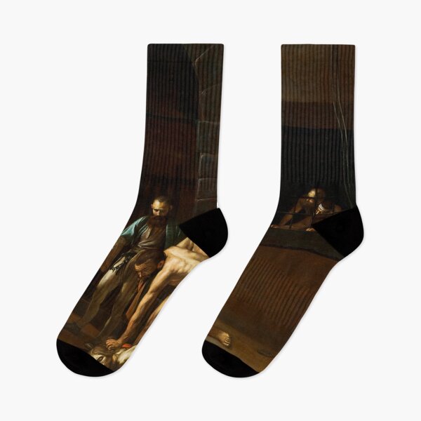 Item preview, Caravaggio's Beheading of Saint John the Baptist designed and sold by mosfunky.