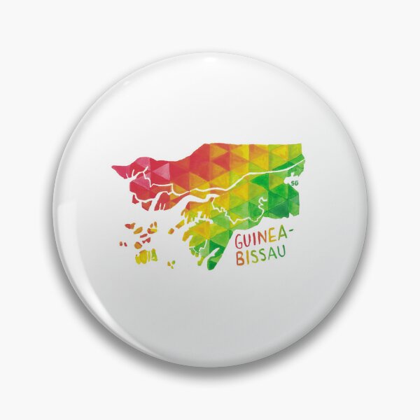 Item preview, Guinea-Bissau Sticker designed and sold by SharlaPaints.