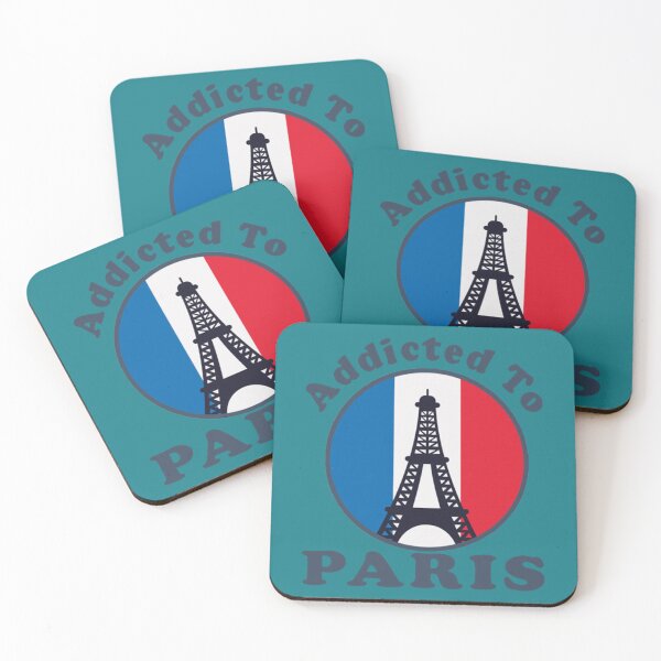Item preview, addicted to paris art       designed and sold by SugarButtShops.