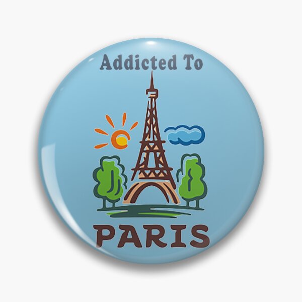 Item preview, addicted to paris art      designed and sold by SugarButtShops.