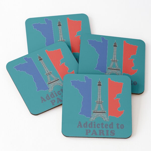 Item preview, addicted to paris art   designed and sold by SugarButtShops.