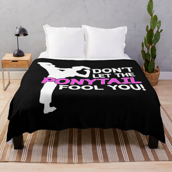 Item preview, Don't Let The Ponytail Fool You Karate Girls designed and sold by richardmatthew.