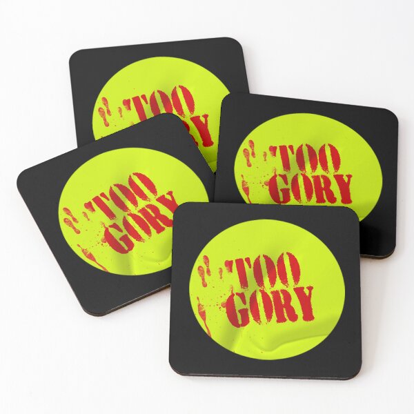 Item preview, Too Gory Retro VHS Sticker designed and sold by wildeyemovies.