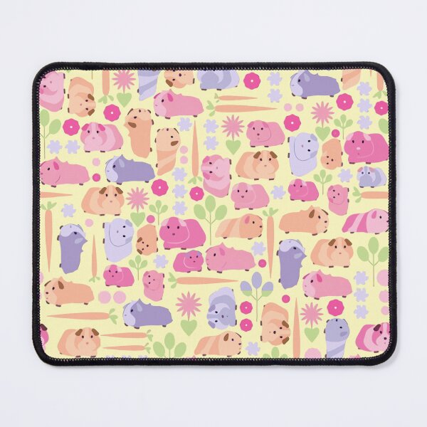 Item preview, Guinea pig pink colorful flower designed and sold by VickyCloset.
