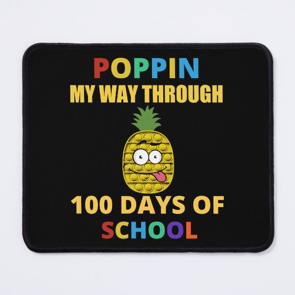 Item preview, Popping My Way Through 100 Days Of School, Pineapple, valentines day for teachers designed and sold by GulQari.