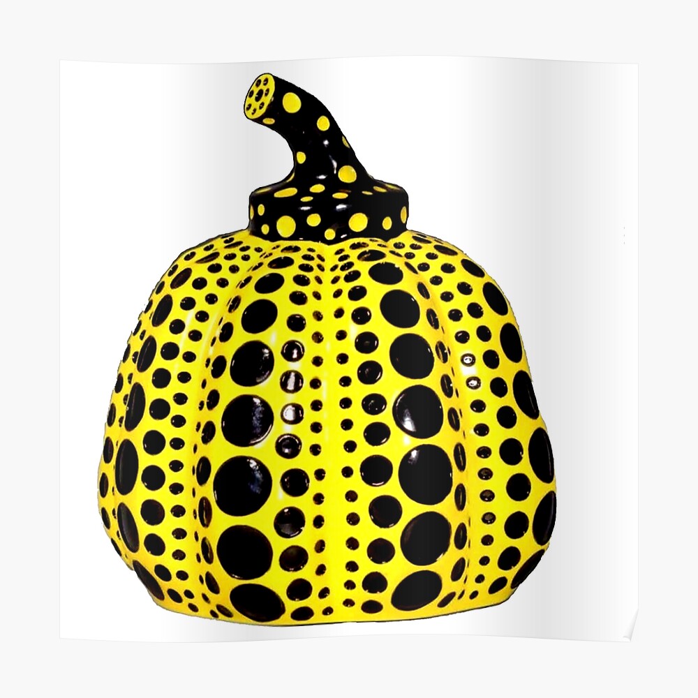  Kusama Yayoi Blank Yellow Pumpkin Mascot Box Dots