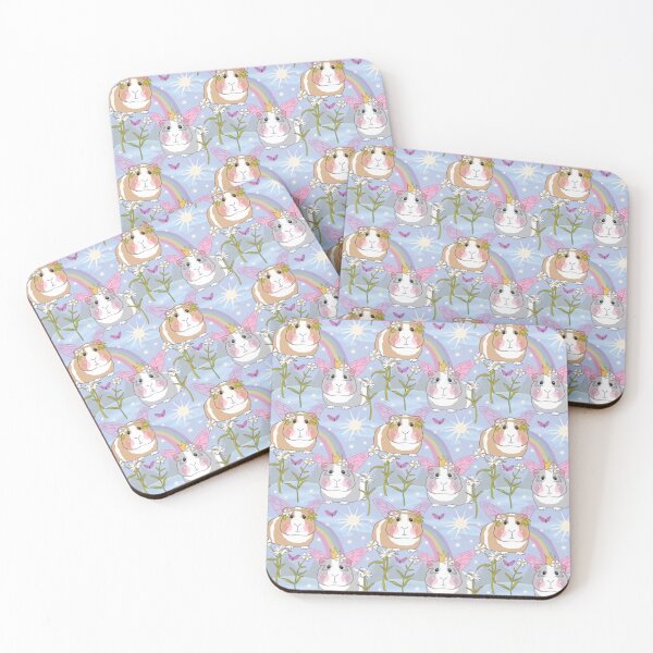 Item preview, Guinea pig with rainbows designed and sold by VickyCloset.