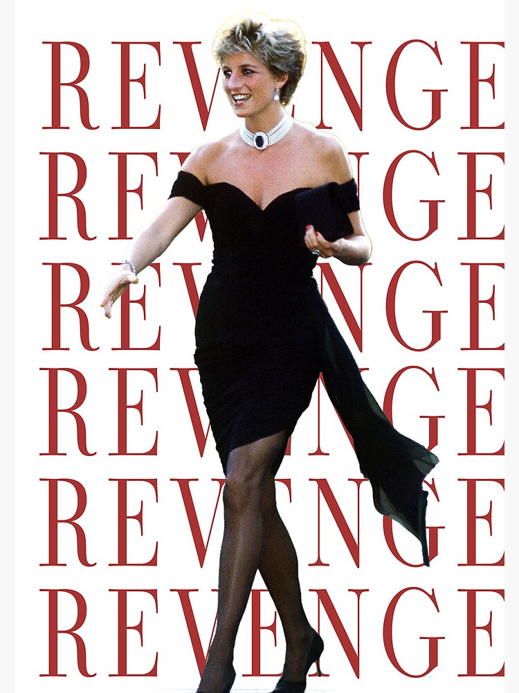 Princess Diana Revenge Dress Design" Journal for Sale by callmesewer |  Redbubble